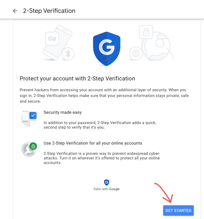 2 step verification process